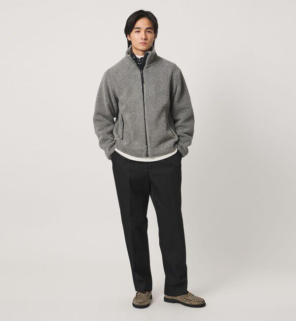 UNITED ARROWS「ウーステッドカルゼ ミリタリー トラウザーズ」|スラックス|