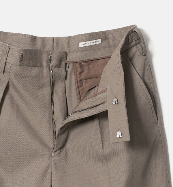 UNITED ARROWS「ウーステッドカルゼ ミリタリー トラウザーズ」|スラックス|