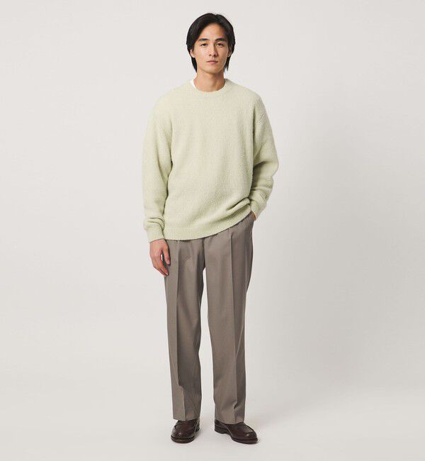 UNITED ARROWS「ウーステッドカルゼ ミリタリー トラウザーズ」|スラックス|