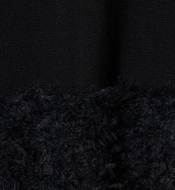 UNITED ARROWS「ファーリー Vネック ニット」|ニット・セーター|
