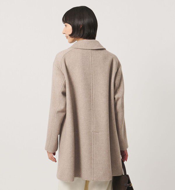 UNITED ARROWS「２WAYカラー ミドルコート」|ステンカラーコート|