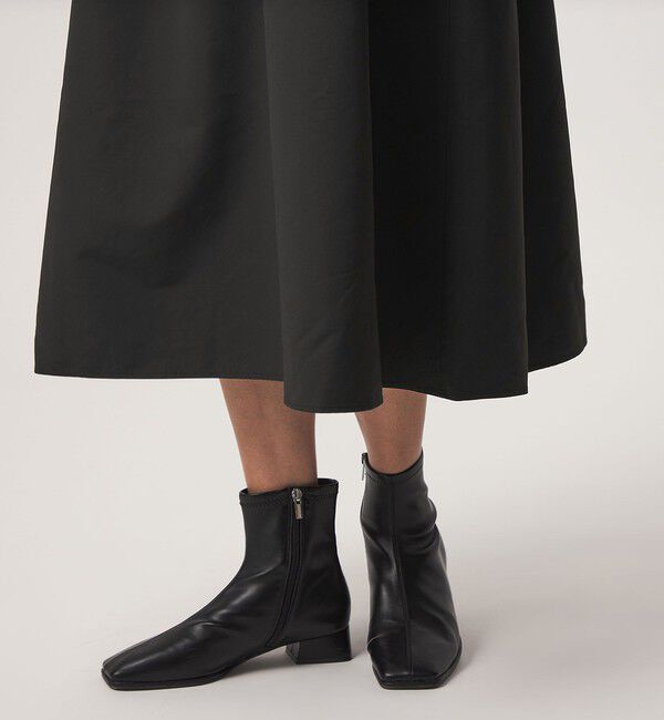 UNITED ARROWS green label relaxing「フリル襟 アミガラ ドッキング ワンピース」|ワンピース|