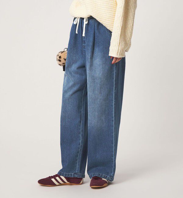 UNITED ARROWS green label relaxing「［size SHORT/TALLあり］デニム イージー パンツ」|デニム|