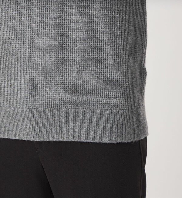 UNITED ARROWS green label relaxing「【WEB限定】JUST fit ミドルゲージ モックネック ニット」|ニット・セーター|