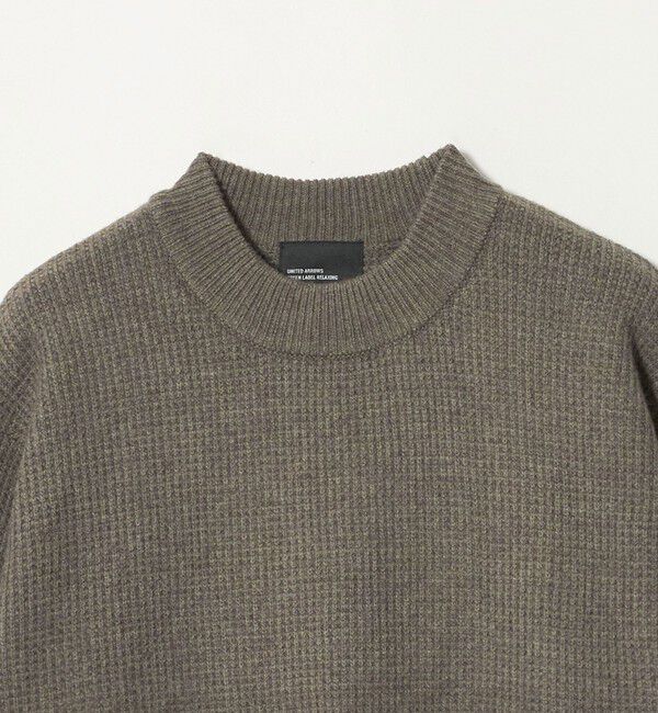UNITED ARROWS green label relaxing「【WEB限定】JUST fit ミドルゲージ モックネック ニット」|ニット・セーター|