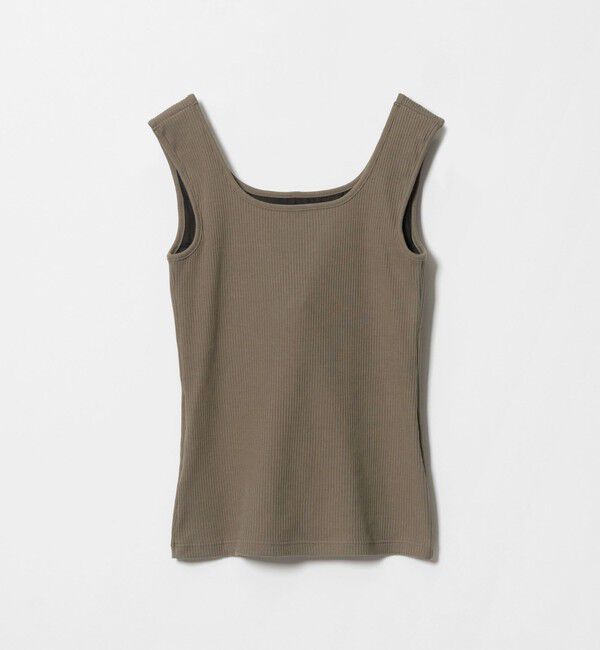 UNITED ARROWS green label relaxing「デコルテタンクトップ / カップインナー」|タンクトップ|