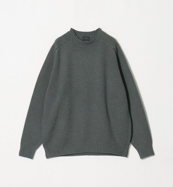 UNITED ARROWS green label relaxing「フェード サドル クルーネック ニット -ハンドウォッシャブル-」|ニット・セーター|