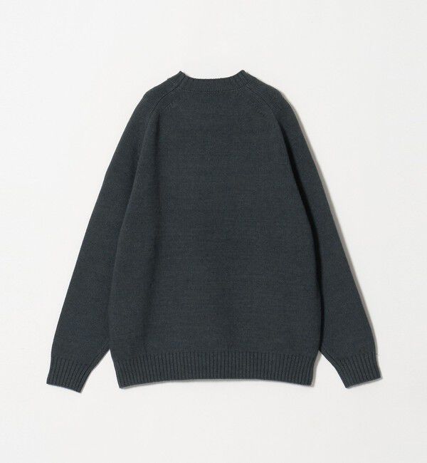 UNITED ARROWS green label relaxing「フェード サドル クルーネック ニット -ハンドウォッシャブル-」|ニット・セーター|