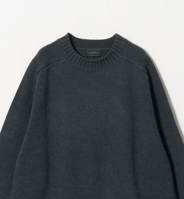 UNITED ARROWS green label relaxing「フェード サドル クルーネック ニット -ハンドウォッシャブル-」|ニット・セーター|