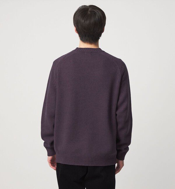 UNITED ARROWS green label relaxing「フェード サドル クルーネック ニット -ハンドウォッシャブル-」|ニット・セーター|