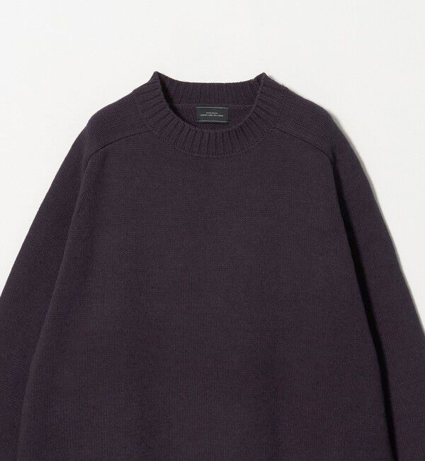UNITED ARROWS green label relaxing「フェード サドル クルーネック ニット -ハンドウォッシャブル-」|ニット・セーター|