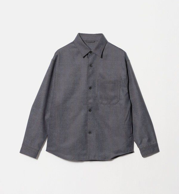UNITED ARROWS green label relaxing「ポリエステル シェニール ミックス CPO シャツ ジャケット」|シャツ・ブラウス|COBALT