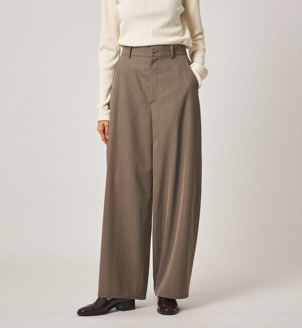 STEVEN ALAN「＜Steven Alan＞ツイル ワイド バレル パンツ」|スラックス|