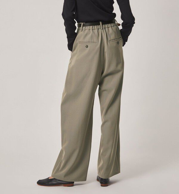 STEVEN ALAN「＜Steven Alan＞ツイル ワイド バレル パンツ」|スラックス|