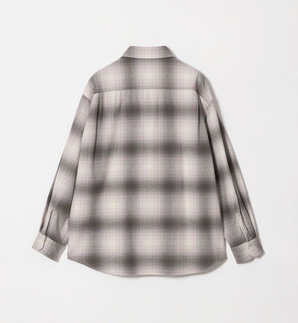 BEAUTY&YOUTH UNITED ARROWS「HI-LINE コットン カシミヤ フランネル シャツ」|シャツ・ブラウス|