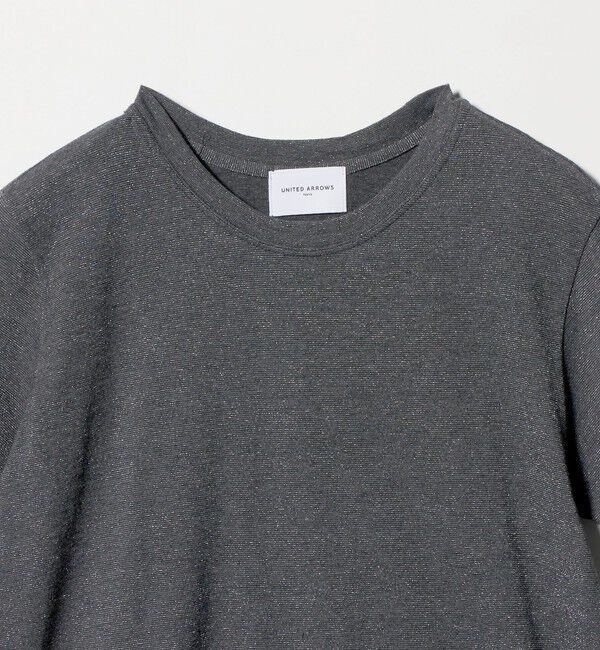 UNITED ARROWS「ラメ テンジク Tシャツ」|Tシャツ・カットソー|