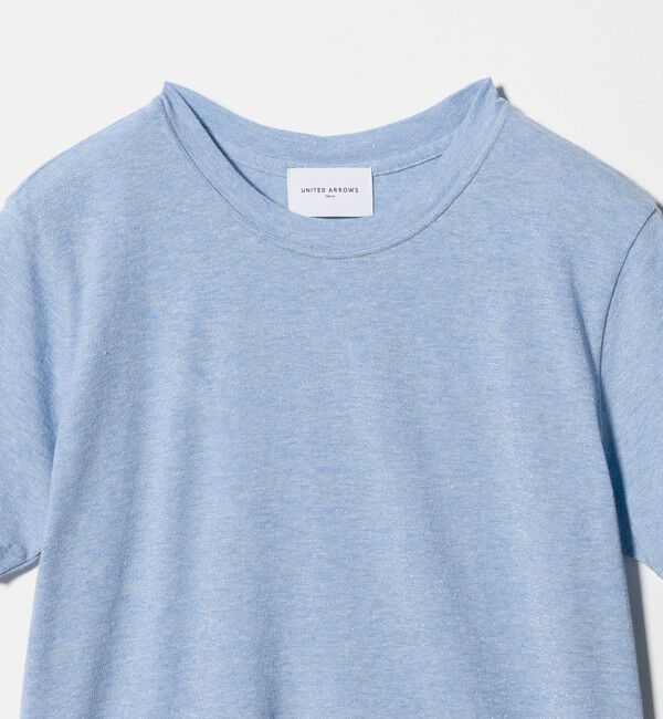 UNITED ARROWS「ラメ テンジク Tシャツ」|Tシャツ・カットソー|