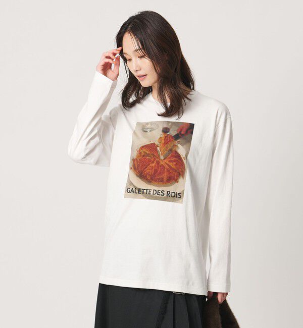 UNITED ARROWS「【別注】＜HANDTEX＞GALETTE Tシャツ」|Tシャツ・カットソー|