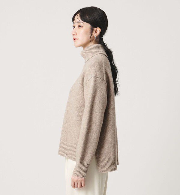 UNITED ARROWS「5G カシミヤ ウール タートルネック ニット」|ニット・セーター|