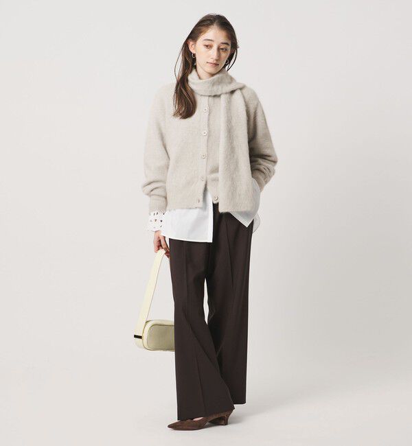 UNITED ARROWS「フォックスカシミヤ ストール カーディガン」|カーディガン|