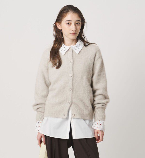 UNITED ARROWS「フォックスカシミヤ ストール カーディガン」|カーディガン|