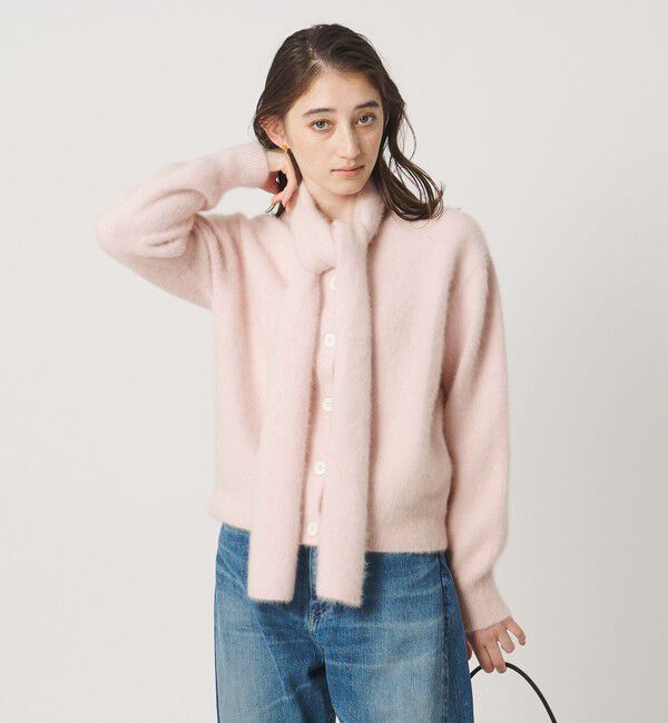 UNITED ARROWS「フォックスカシミヤ ストール カーディガン」|カーディガン|