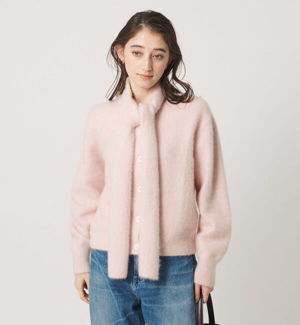 UNITED ARROWS「フォックスカシミヤ ストール カーディガン」|カーディガン|