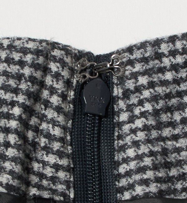 UNITED ARROWS「バランサー ハウンドトゥース フレアスカート」|フレア|