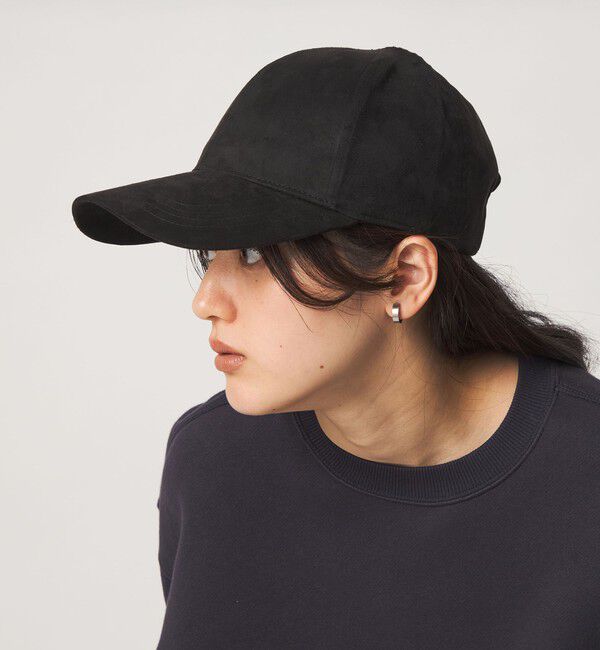 UNITED ARROWS green label relaxing「スエードタッチ キャップ UVカット」|キャップ・キャスケット|