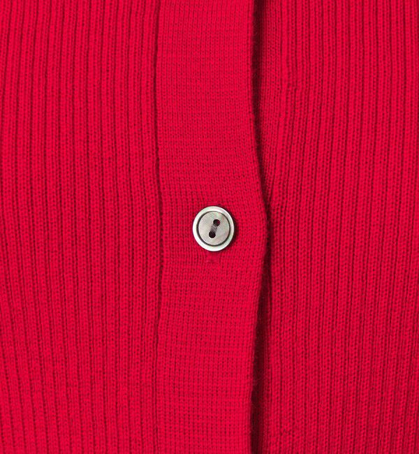 UNITED ARROWS green label relaxing「ウール リブ 襟付き ニット カーディガン ウォッシャブル」|カーディガン|