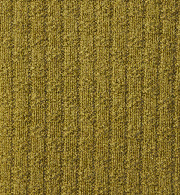 UNITED ARROWS green label relaxing「ハミルトンラムズウール ナイロン ワイドネック ニット」|ニット・セーター|