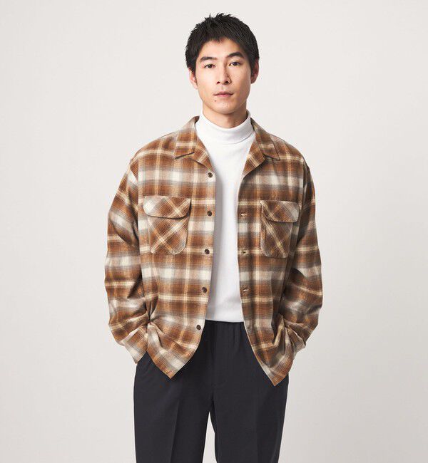 UNITED ARROWS green label relaxing「オーガニックコットン スムース タートルネック カットソー」|Tシャツ・カットソー|