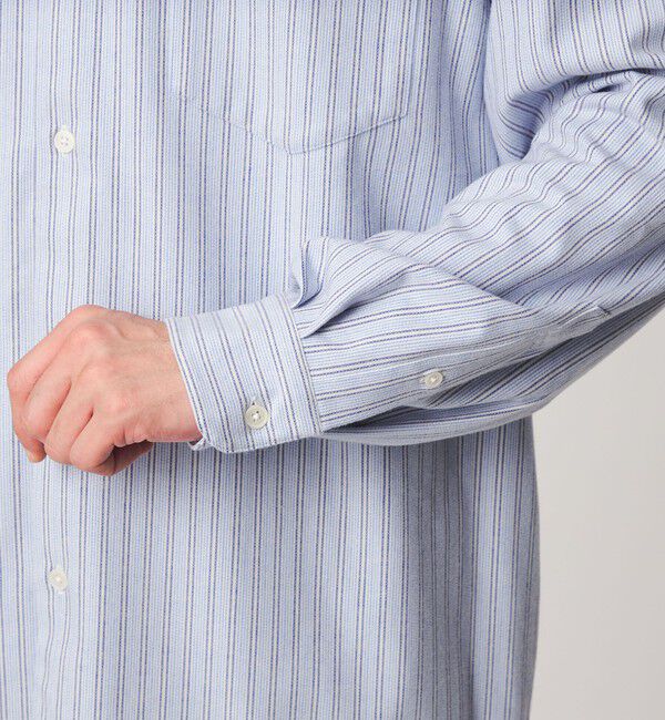 UNITED ARROWS green label relaxing「フラノ パターン ジャストルーズ 長袖 シャツ -2WAYストレッチ-」|シャツ・ブラウス|