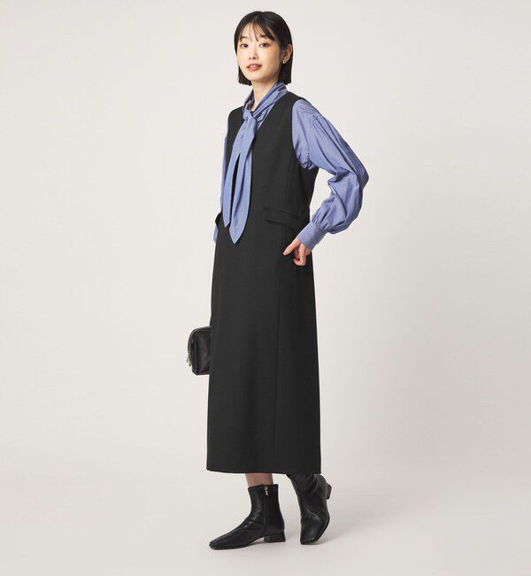 UNITED ARROWS green label relaxing「［size SHORTあり］ジャンパースカート マシンウォッシャブル ストレッチ」|ジャンパースカート|