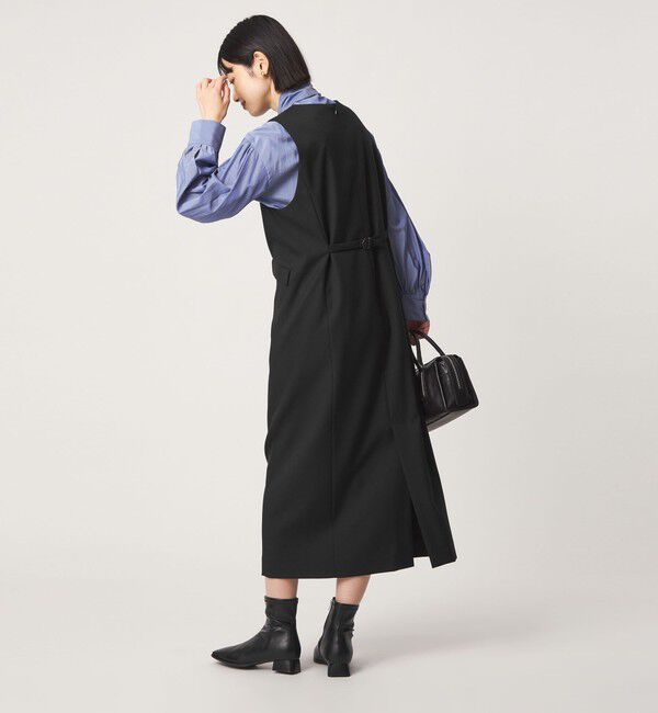 UNITED ARROWS green label relaxing「［size SHORTあり］ジャンパースカート マシンウォッシャブル ストレッチ」|ジャンパースカート|