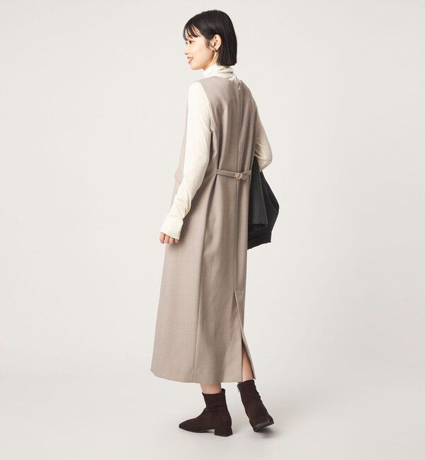 UNITED ARROWS green label relaxing「［size SHORTあり］ジャンパースカート マシンウォッシャブル ストレッチ」|ジャンパースカート|