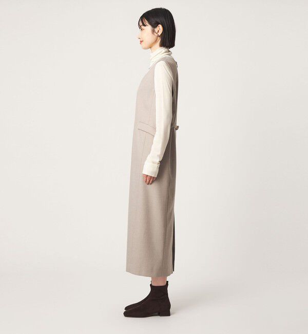 UNITED ARROWS green label relaxing「［size SHORTあり］ジャンパースカート マシンウォッシャブル ストレッチ」|ジャンパースカート|