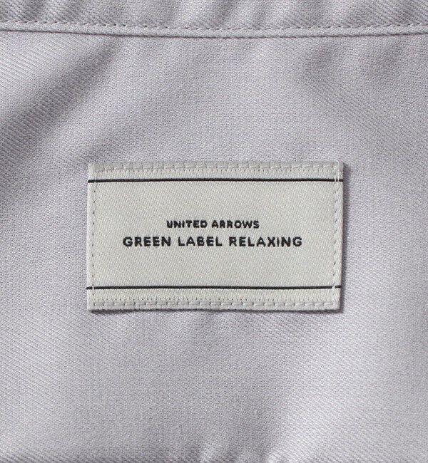 UNITED ARROWS green label relaxing「エブリット コットンツイル ブラッシュ スナップ ボタンダウン シャツ -イージーアイロン-」|シャツ・ブラウス|