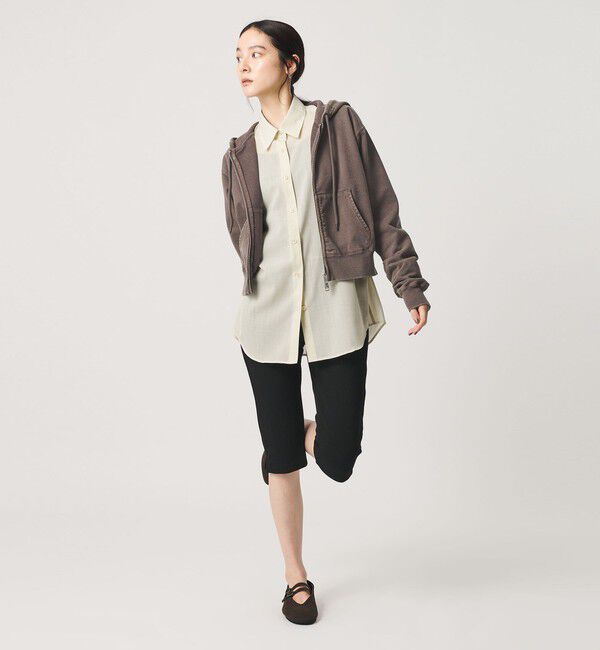 BEAUTY&YOUTH UNITED ARROWS「コットン裏毛 ジップパーカー」|カーディガン|