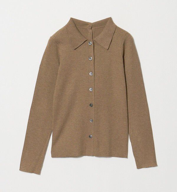 BEAUTY&YOUTH UNITED ARROWS「ポリエステルブレンド ２WAY シャツカーディガン ウォッシャブル」|カーディガン|