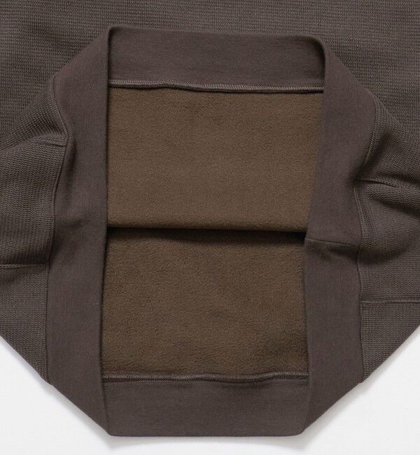 BEAUTY&YOUTH UNITED ARROWS「ウェーブ アゼ ボンディング クルーネック スウェット」|Tシャツ・カットソー|