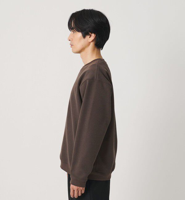 BEAUTY&YOUTH UNITED ARROWS「ウェーブ アゼ ボンディング クルーネック スウェット」|Tシャツ・カットソー|