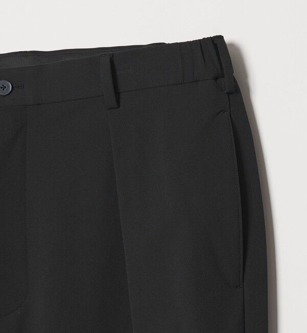 BEAUTY&YOUTH UNITED ARROWS「KOMATSU PACK URK 1プリーツ テーパード パンツ NO.9 ストレッチ セットアップ対応 裏起毛」|チノ|