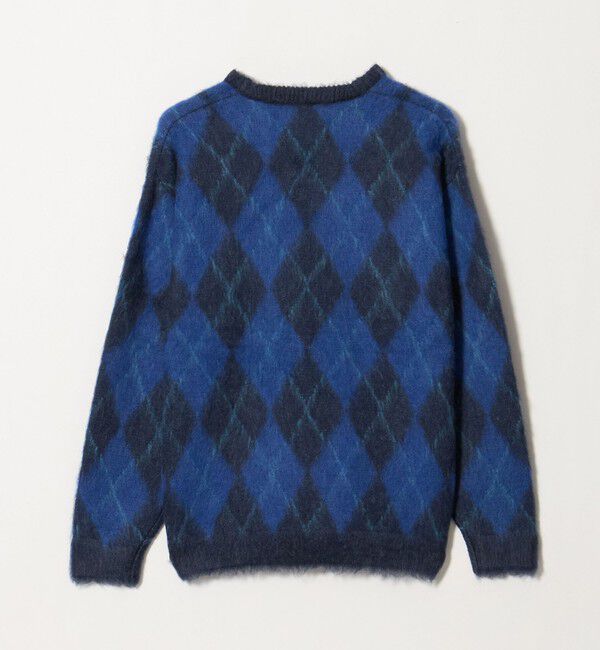 BEAUTY&YOUTH UNITED ARROWS「シャギー アーガイル Vネック ニット」|ニット・セーター|