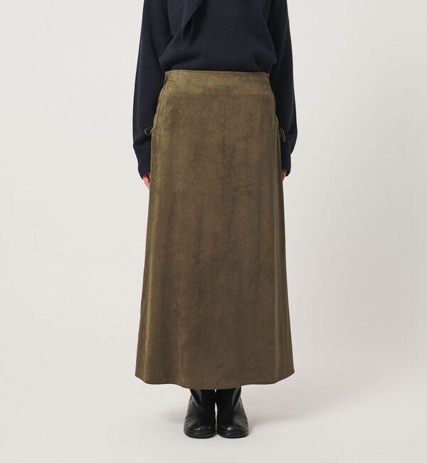 BEAUTY&YOUTH UNITED ARROWS「スエードライク サイドレースアップ マーメイドスカート」|スカート|