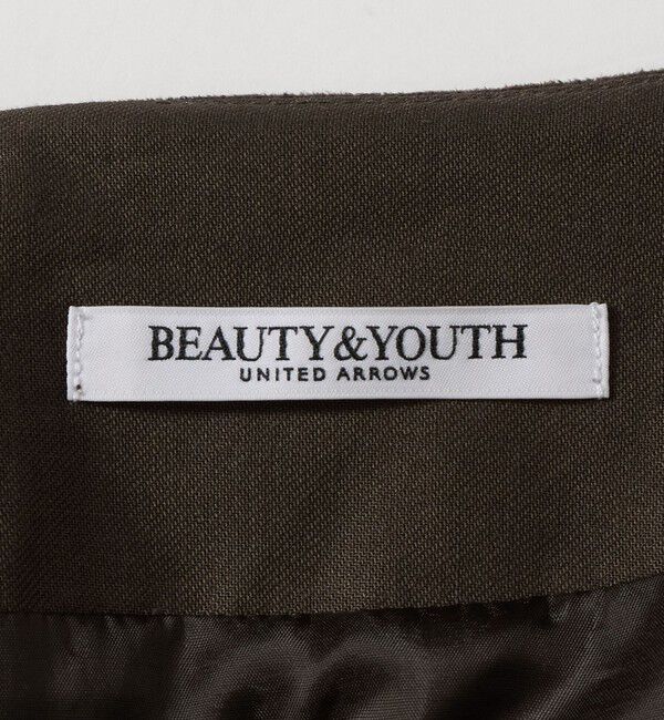 BEAUTY&YOUTH UNITED ARROWS「スエードライク サイドレースアップ マーメイドスカート」|スカート|