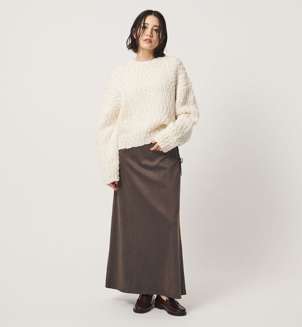 BEAUTY&YOUTH UNITED ARROWS「スエードライク サイドレースアップ マーメイドスカート」|スカート|