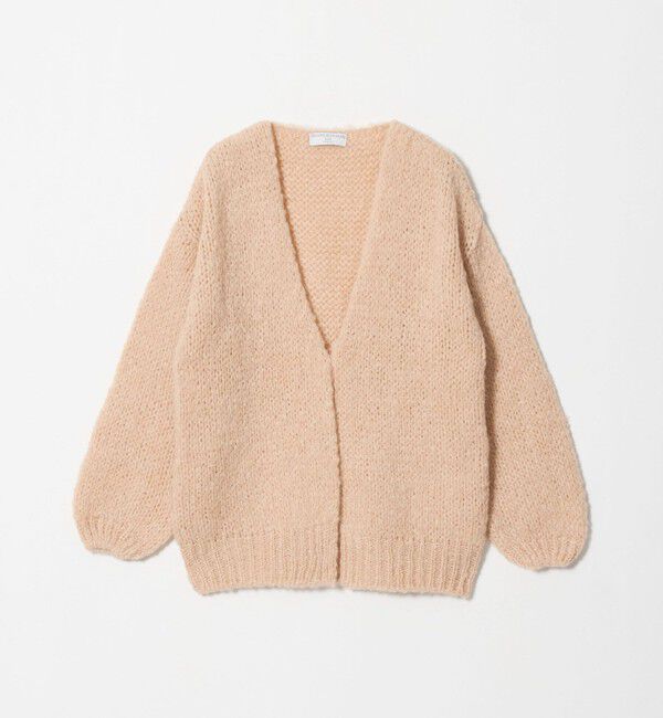BEAUTY&YOUTH UNITED ARROWS「【別注】＜TRICOTS JEAN MARC＞ミドルゲージ ノーボタン カーディガン」|カーディガン|LT.PINK