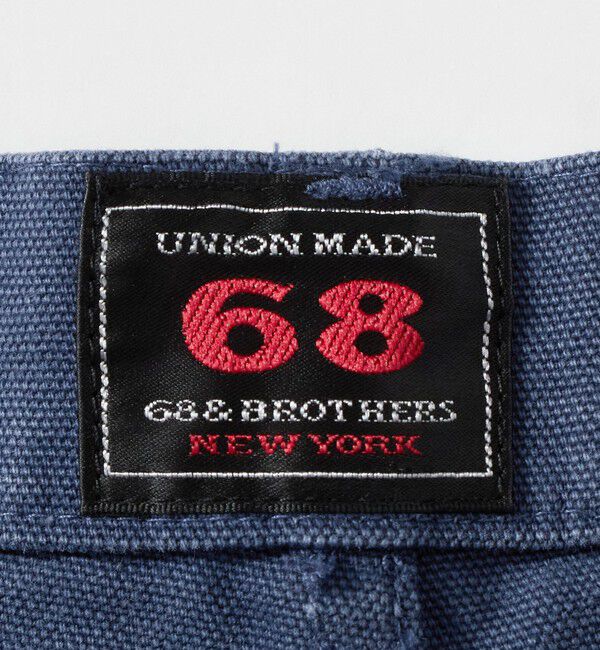 BEAUTY&YOUTH UNITED ARROWS「【別注】＜68&BROTHERS＞ダック ストレート フレアパンツ」|チノ|