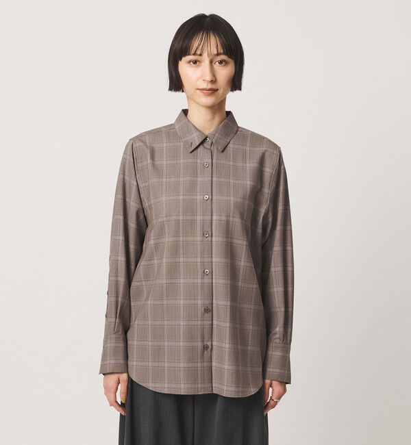 UNITED ARROWS「レギュラーカラー ロング シャツ」|シャツ・ブラウス|